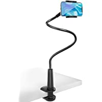 Tryone Soporte Movil Teléfono – Soporte Flexible con Brazo de Cuello de Cisne para Serie iPhone-Celulares Samsung-Huawei…